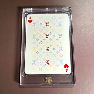 Louis Vuitton Playing Card